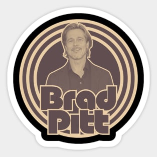 Brad pitt vintage Sticker